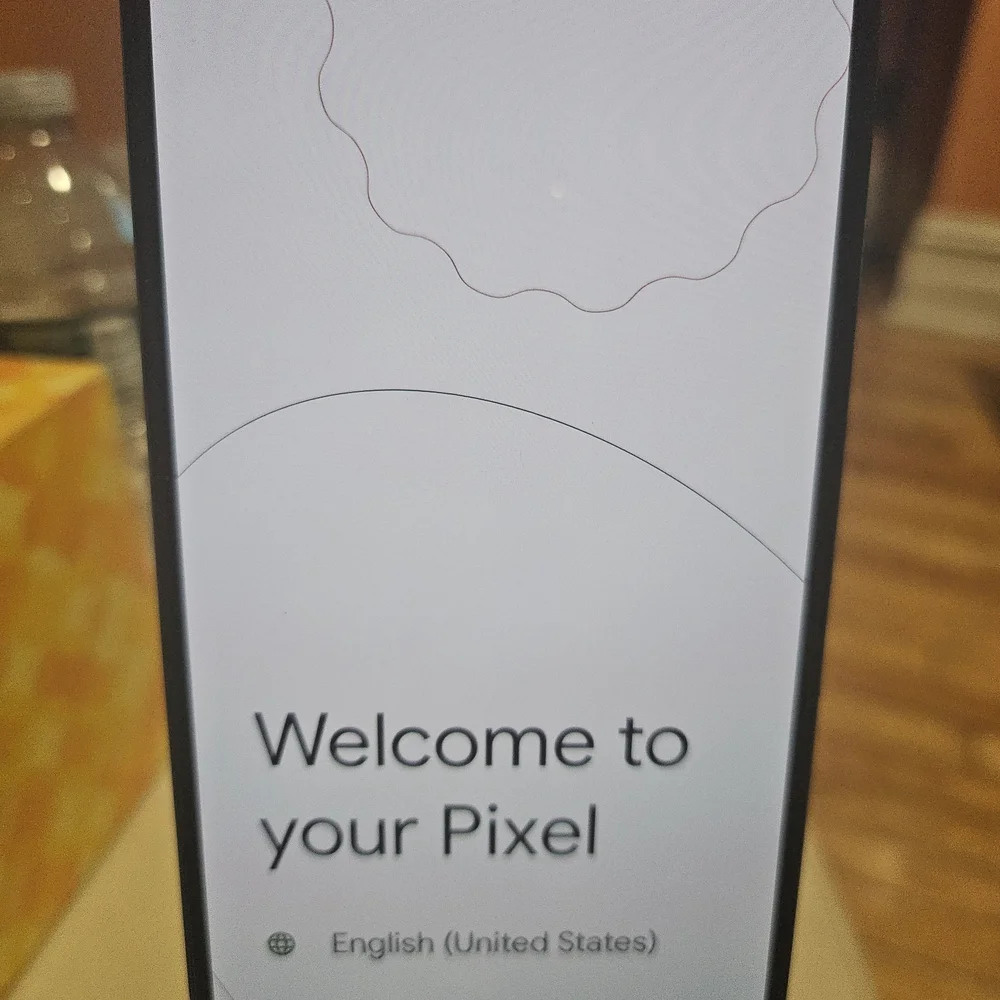Google Smartphone with Black Border